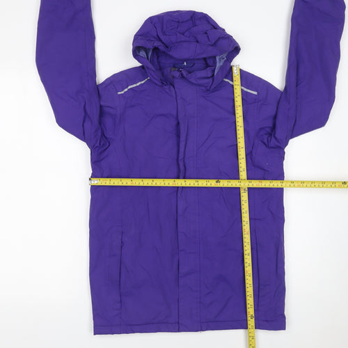 Regatta Girls Purple Waterproof Hooded Rain Coat Jacket 14 Years EUR 164