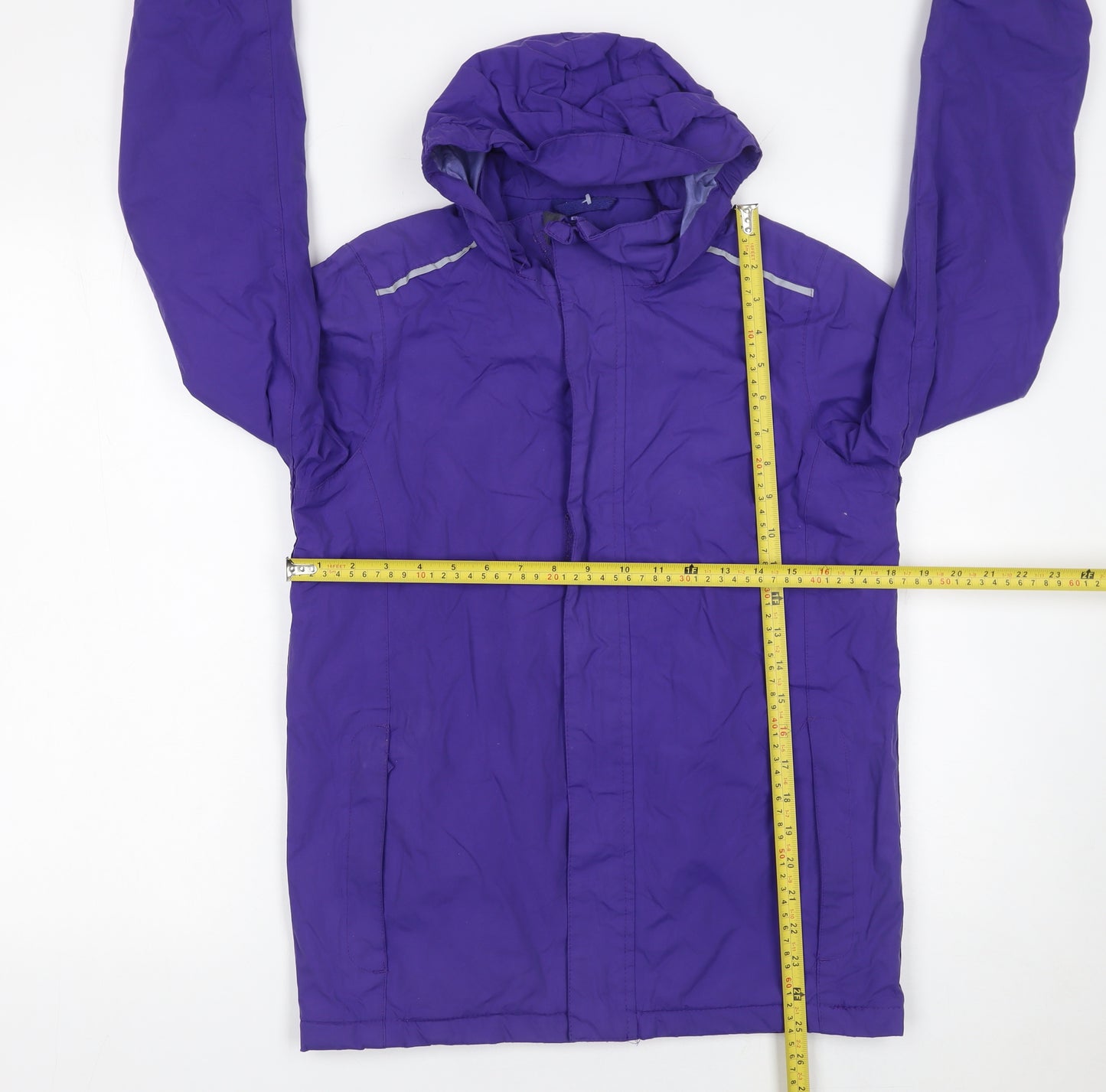 Regatta Girls Purple Waterproof Hooded Rain Coat Jacket 14 Years EUR 164