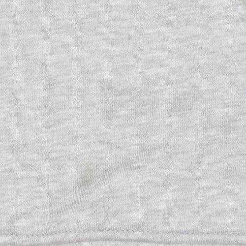 Crosshatch Men's Grey Pullover Hoodie Size M Cotton Blend