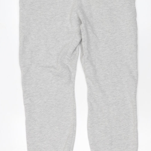 Crosshatch Men's Grey Jogger Trousers Size M Casual Regular Fit