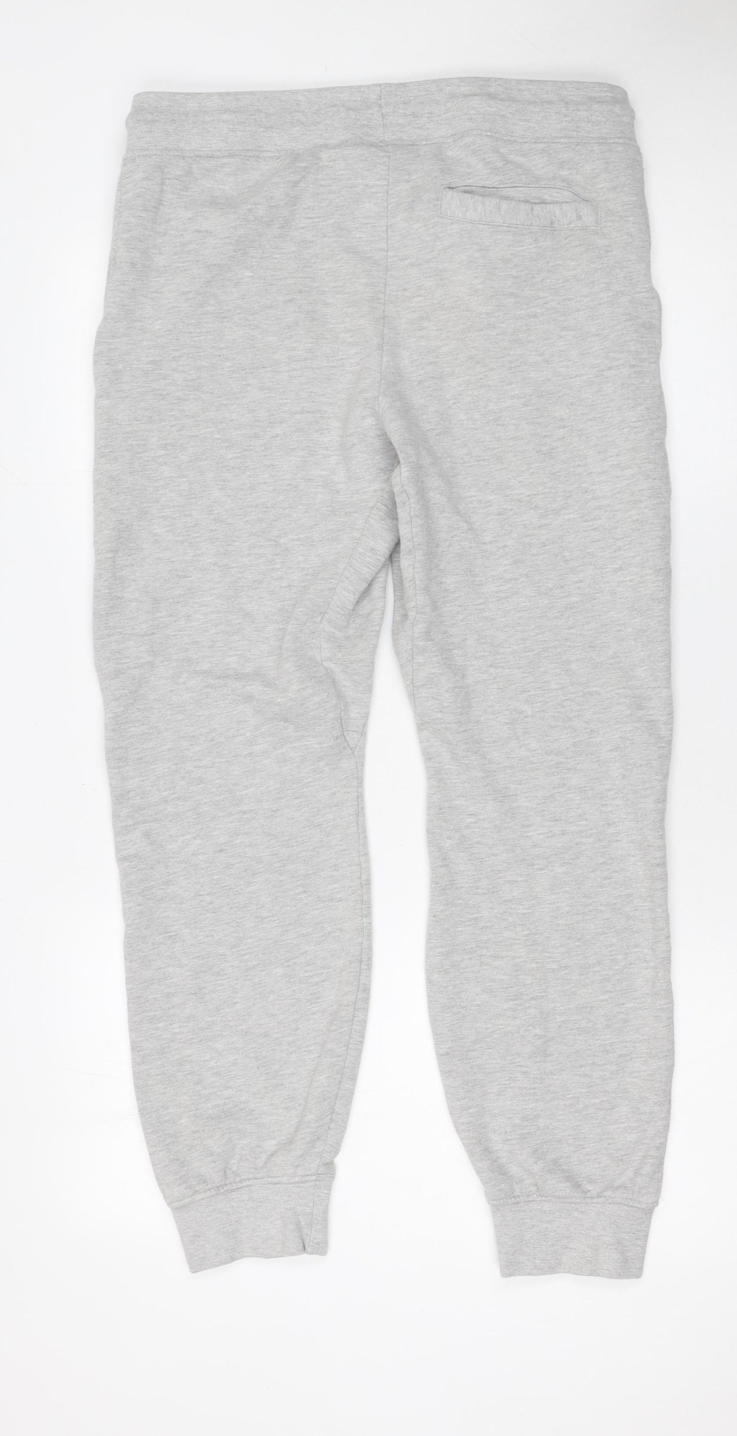 Crosshatch Men's Grey Jogger Trousers Size M Casual Regular Fit