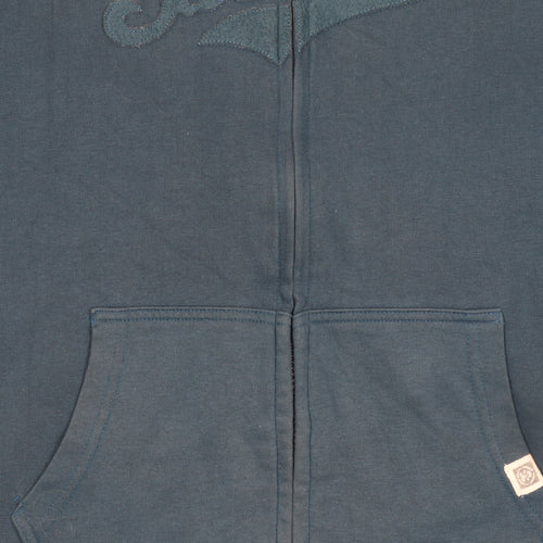 Saltrock Boys Blue & Red Fleece Lined Full Zip Hoodie 11-12 Years