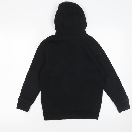 PlayStation Boys Black Pullover Hoodie 8-9 Years Fleece Graphic Logo