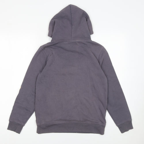 Animal Girls Grey Hoodie 11-12 Years Pullover Fleece Hooded Sweatshirt
