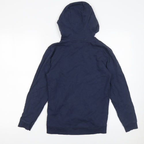 Fortnite Boys Blue Camouflage Pullover Hoodie Size M Cotton Sweatshirt
