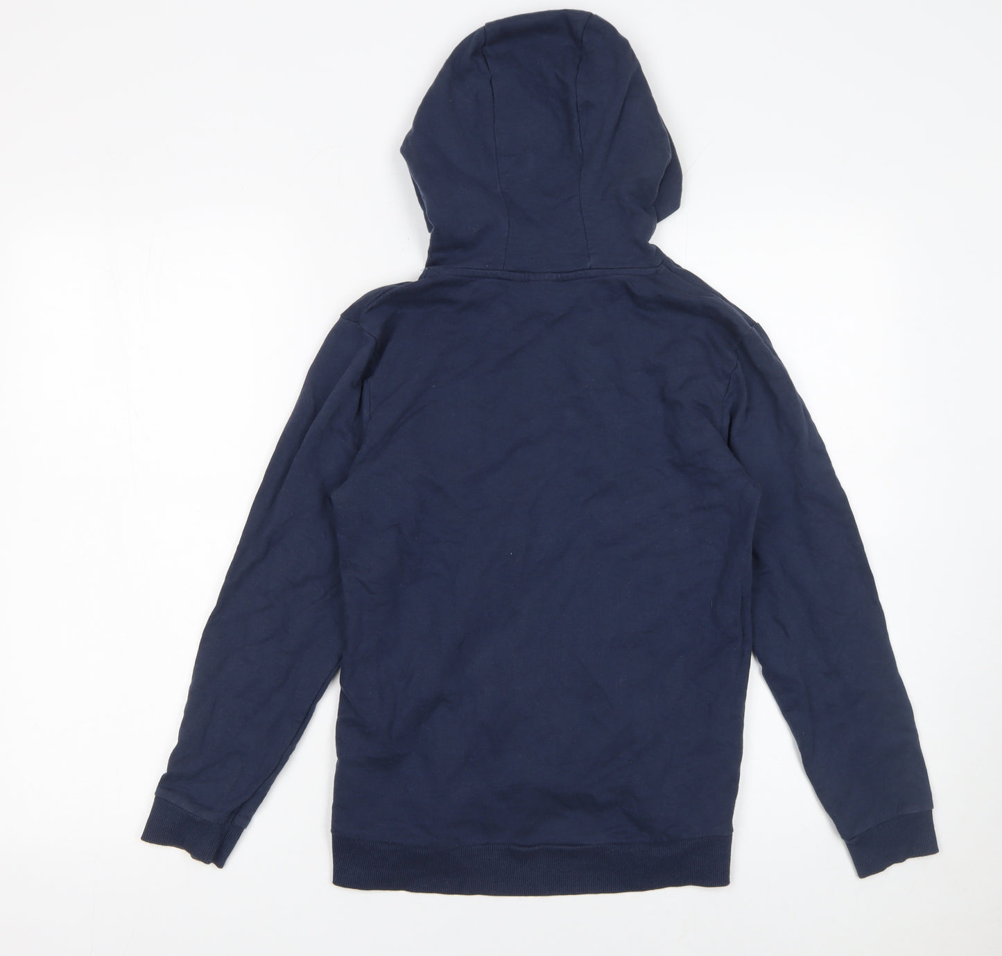 Fortnite Boys Blue Camouflage Pullover Hoodie Size M Cotton Sweatshirt