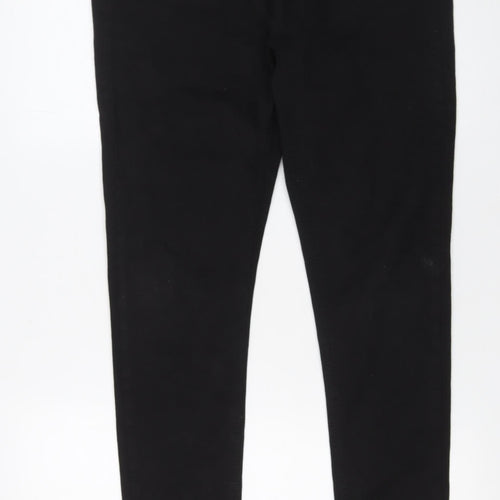 HERA Mens Black Skinny Jeans 34L Cotton Blend Stretch Denim