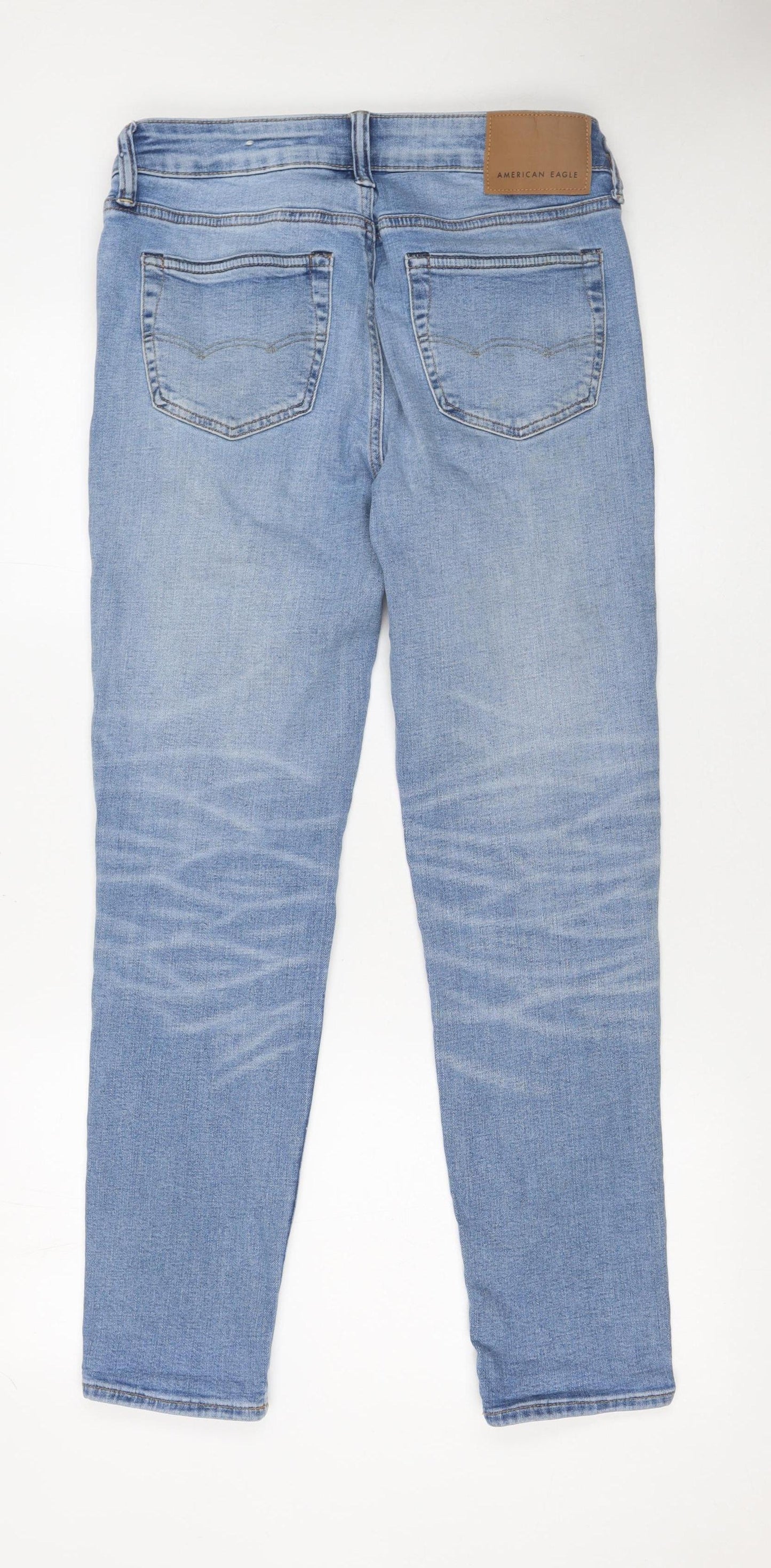 American Eagle Men’s Blue Skinny Denim Jeans 30x30 Slim Fit