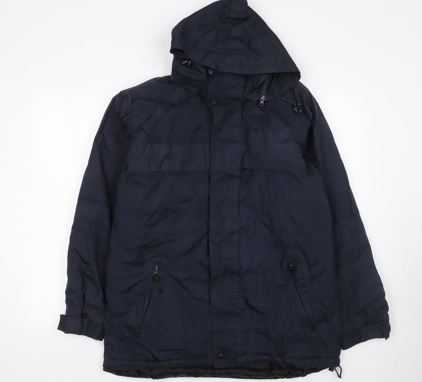 Regatta Men's Blue Waterproof Hooded Parka Jacket Size S