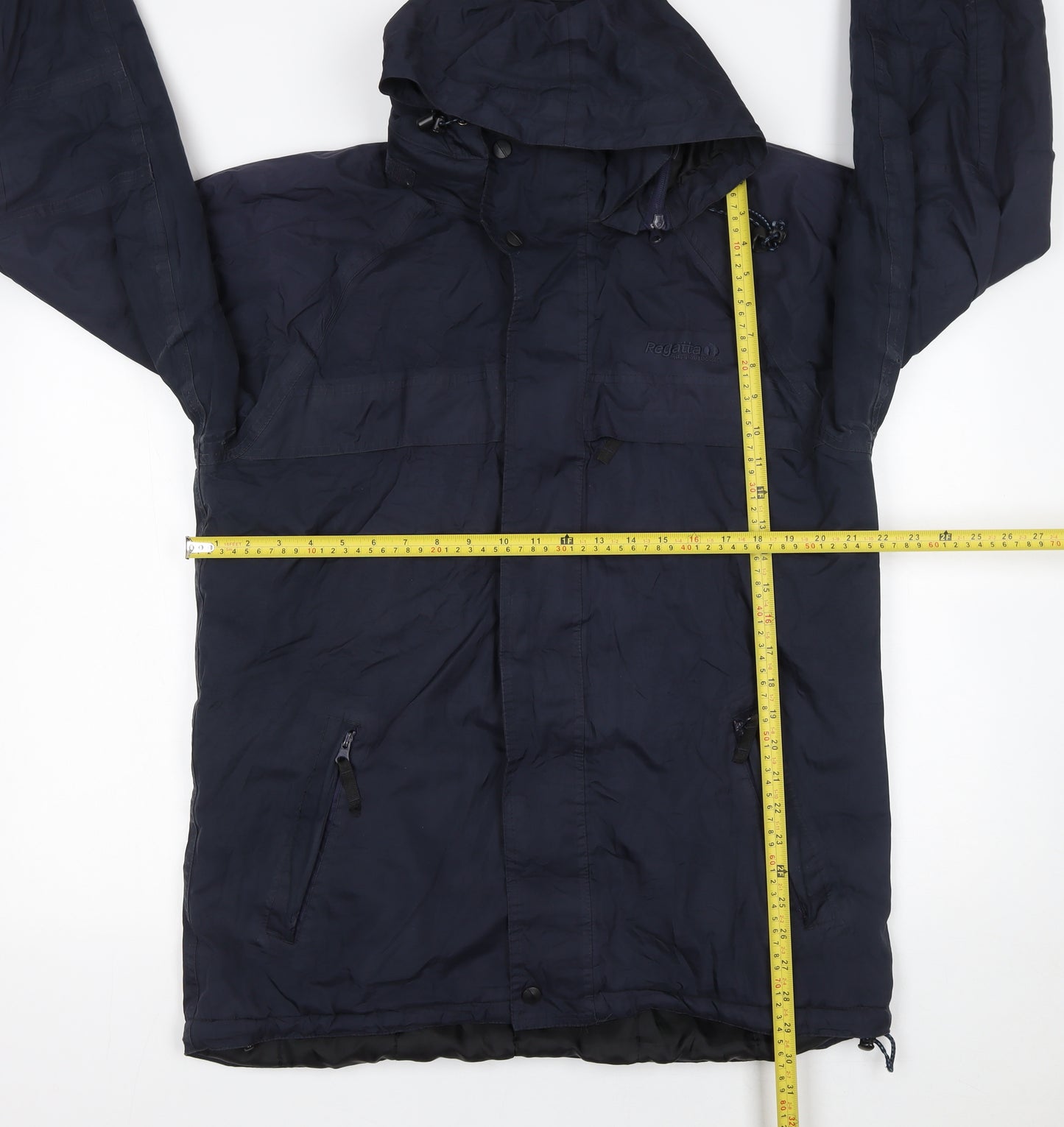Regatta Men's Blue Waterproof Hooded Parka Jacket Size S