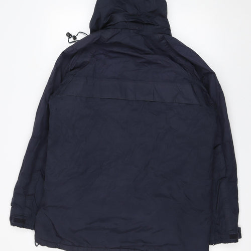 Regatta Men's Blue Waterproof Hooded Parka Jacket Size S