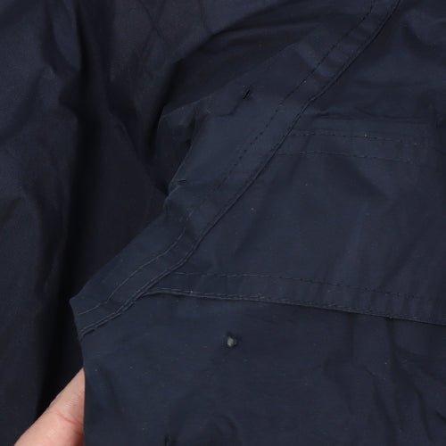 Regatta Men's Blue Waterproof Hooded Parka Jacket Size S