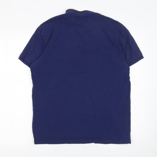 Kooples X Sport Men’s Blue Slim Fit Polo Shirt XL