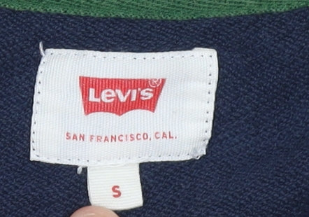 Levi's Men's Multicolour Logo Crew Neck Sweatshirt Size S