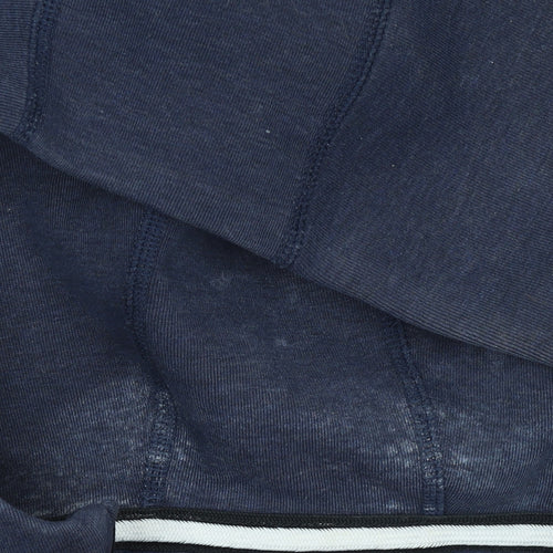 Nike Boys Blue Full Zip Hoodie Large 13-14 Years Cotton Blend Sportswear