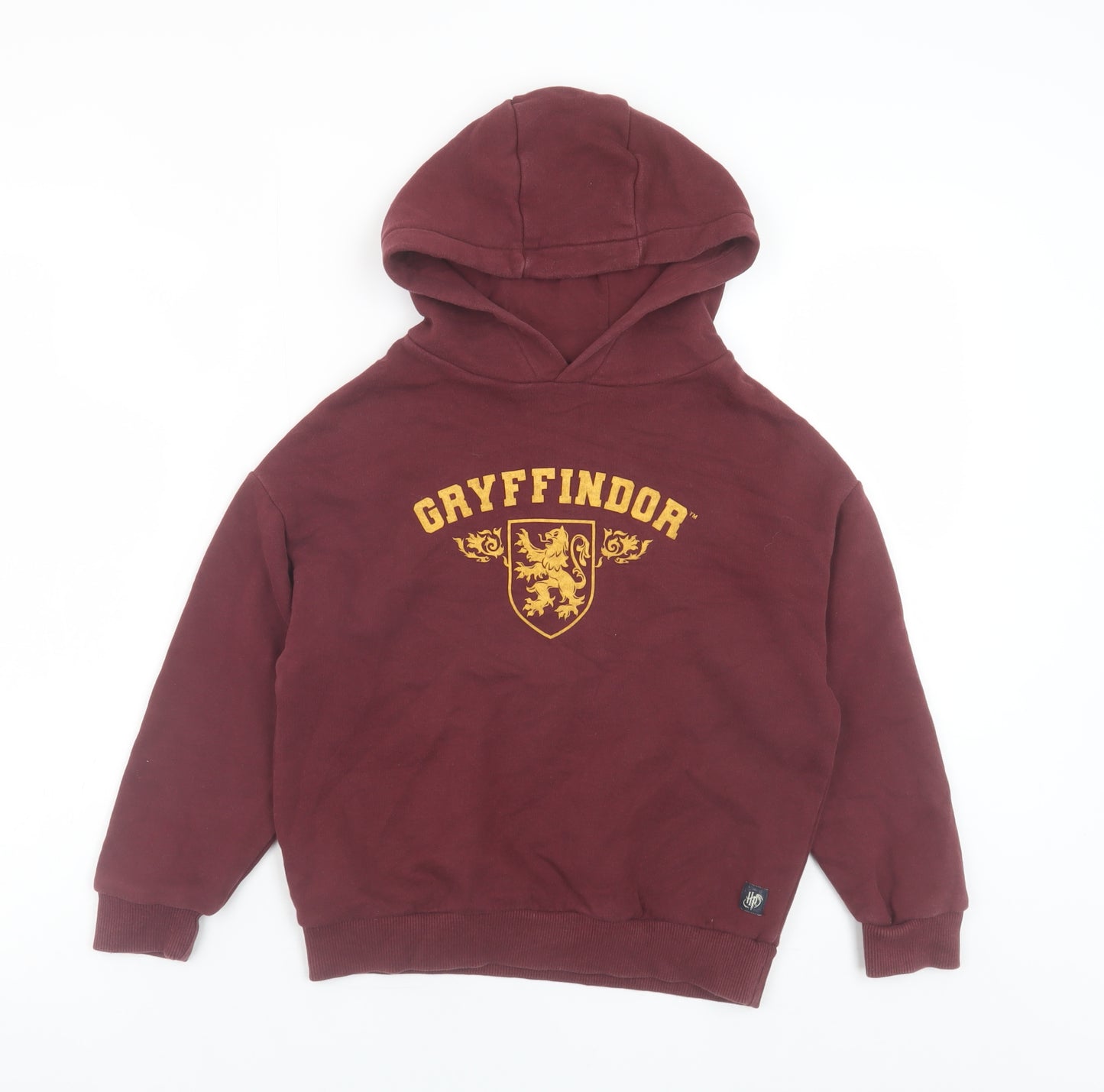 Marks and Spencer Boys Red Gryffindor Pullover Hoodie 7-8 Years