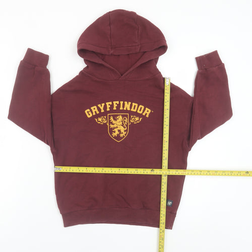 Marks and Spencer Boys Red Gryffindor Pullover Hoodie 7-8 Years