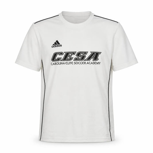 Adidas Men's White Climalite CESA Football Training T-Shirt Size M