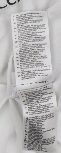 Adidas Men's White Climalite CESA Football Training T-Shirt Size M