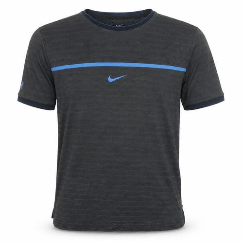 Nike Mens Black AeroReact Running T-Shirt Size S Lightweight Breathable