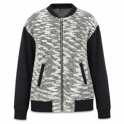 Sparkle & Fade Womens Black Knit Full Zip Jumper XS