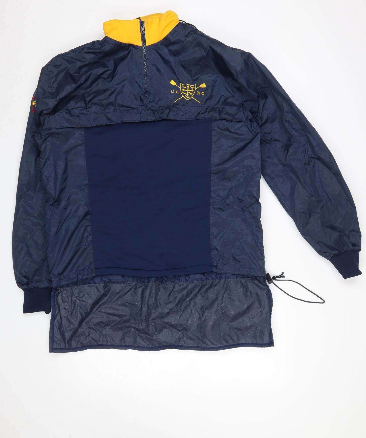 Godfrey Rowsports Men's Navy 1/4 Zip Windbreaker Jacket Size M