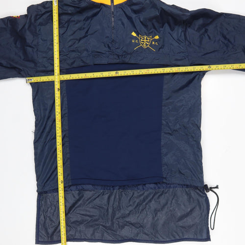 Godfrey Rowsports Men's Navy 1/4 Zip Windbreaker Jacket Size M