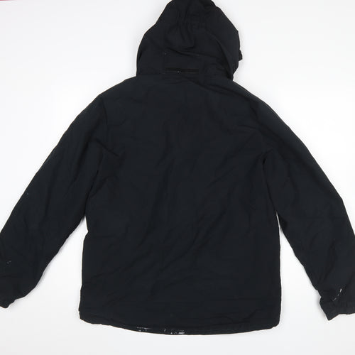 Jack Wolfskin Men's Black M Waterproof Hooded Outdoor Jacket