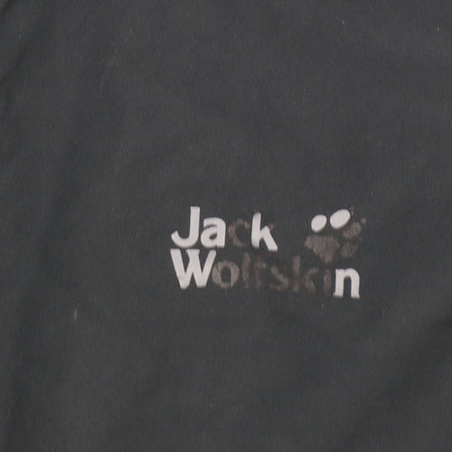 Jack Wolfskin Men's Black M Waterproof Hooded Outdoor Jacket
