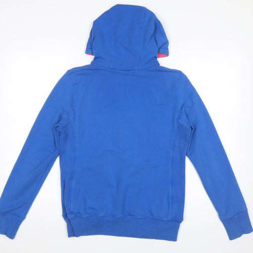 Nike Womens Blue Dri-Fit Hoodie Medium Hooded Pullover Sweatshirt