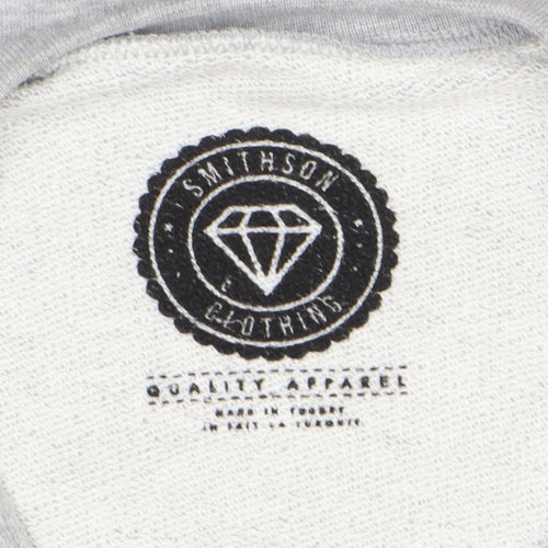 Smithson Clothing Women's Grey 'Je T’aime' Graphic Sweatshirt Size S