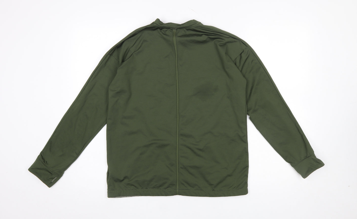 Nike Boys Green Dri-Fit XL Pullover Sweatshirt with Logo Design