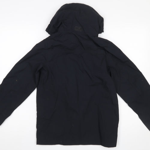 Karrimor Boys Black Hooded Waterproof Rain Coat Jacket 11-12 Years