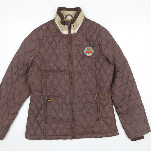 Horseware Ireland Brown Quilted Women's Jacket L Outdoor Style