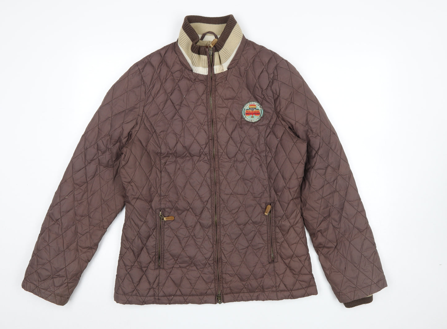 Horseware Ireland Brown Quilted Women's Jacket L Outdoor Style