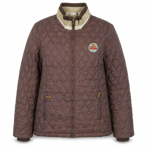 Horseware Ireland Brown Quilted Women's Jacket L Outdoor Style