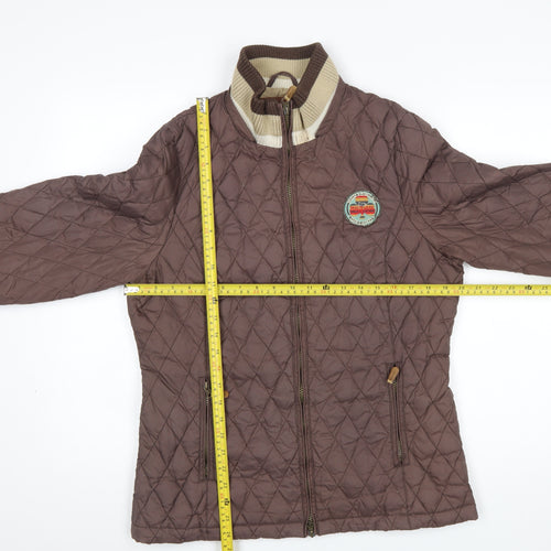 Horseware Ireland Brown Quilted Women's Jacket L Outdoor Style