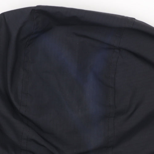 Hollister Boys Black XL Windbreaker Waterproof Hooded Jacket