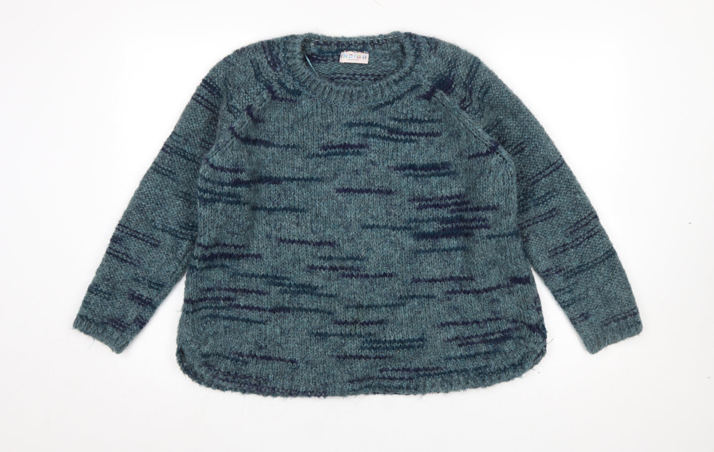 Marks and Spencer Women’s Blue Mohair Knit Jumper Size 16