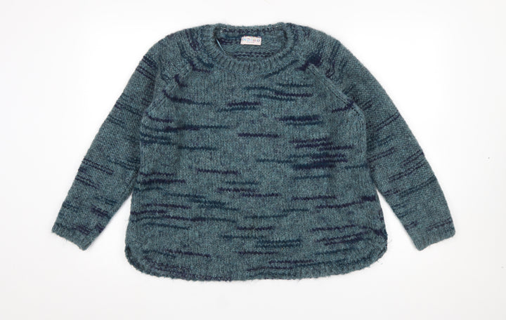 Marks and Spencer Women’s Blue Mohair Knit Jumper Size 16