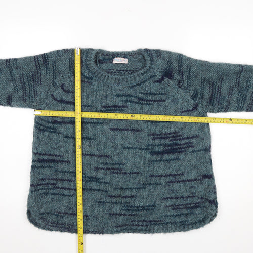 Marks and Spencer Women’s Blue Mohair Knit Jumper Size 16