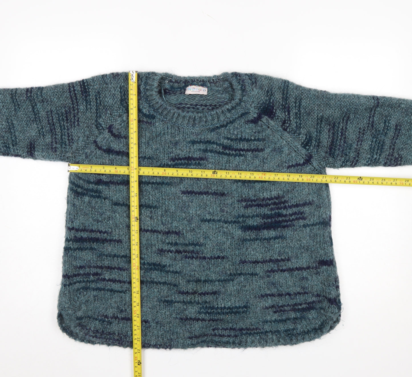 Marks and Spencer Women’s Blue Mohair Knit Jumper Size 16