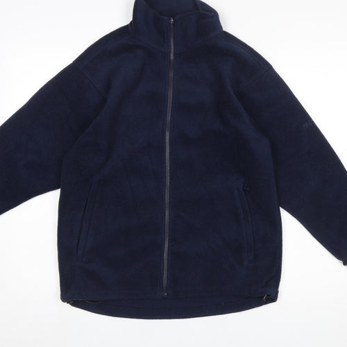 Peter Storm Mens Blue Fleece Full Zip Jacket XS Regular Fit