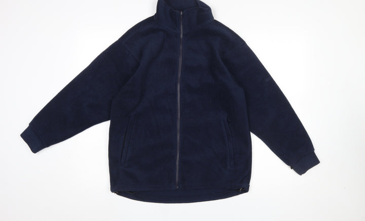 Peter Storm Mens Blue Fleece Full Zip Jacket XS Regular Fit