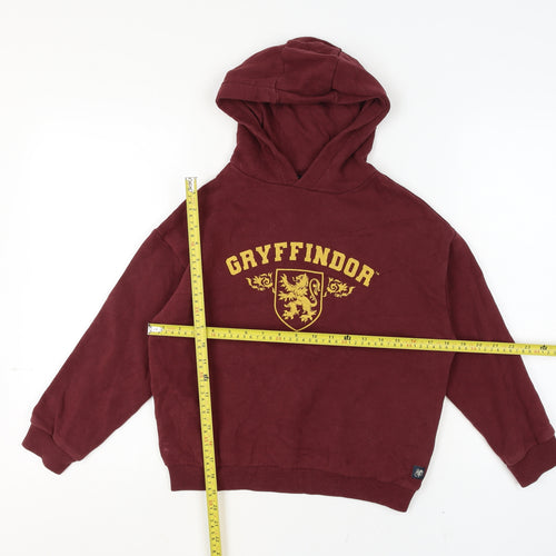 Marks and Spencer Girls Red Gryffindor Pullover Hoodie 9-10 Years
