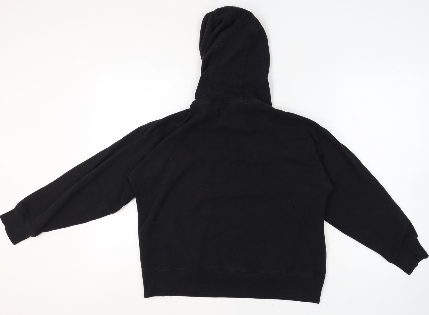 DKNY Sport Boys Black Pullover Hoodie S Cotton Blend Casual