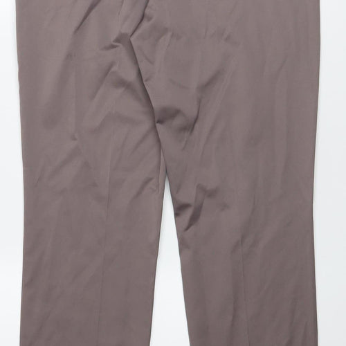 Comma Women Brown Size 8 Straight Dress Pants Work Trousers