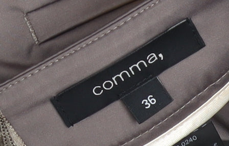Comma Women Brown Size 8 Straight Dress Pants Work Trousers