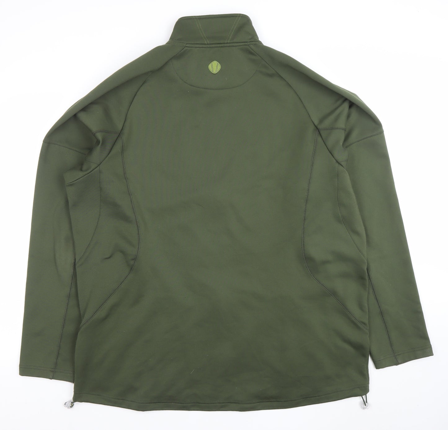 Sunuce Men's Green Full Zip Fleece Jacket 2XL