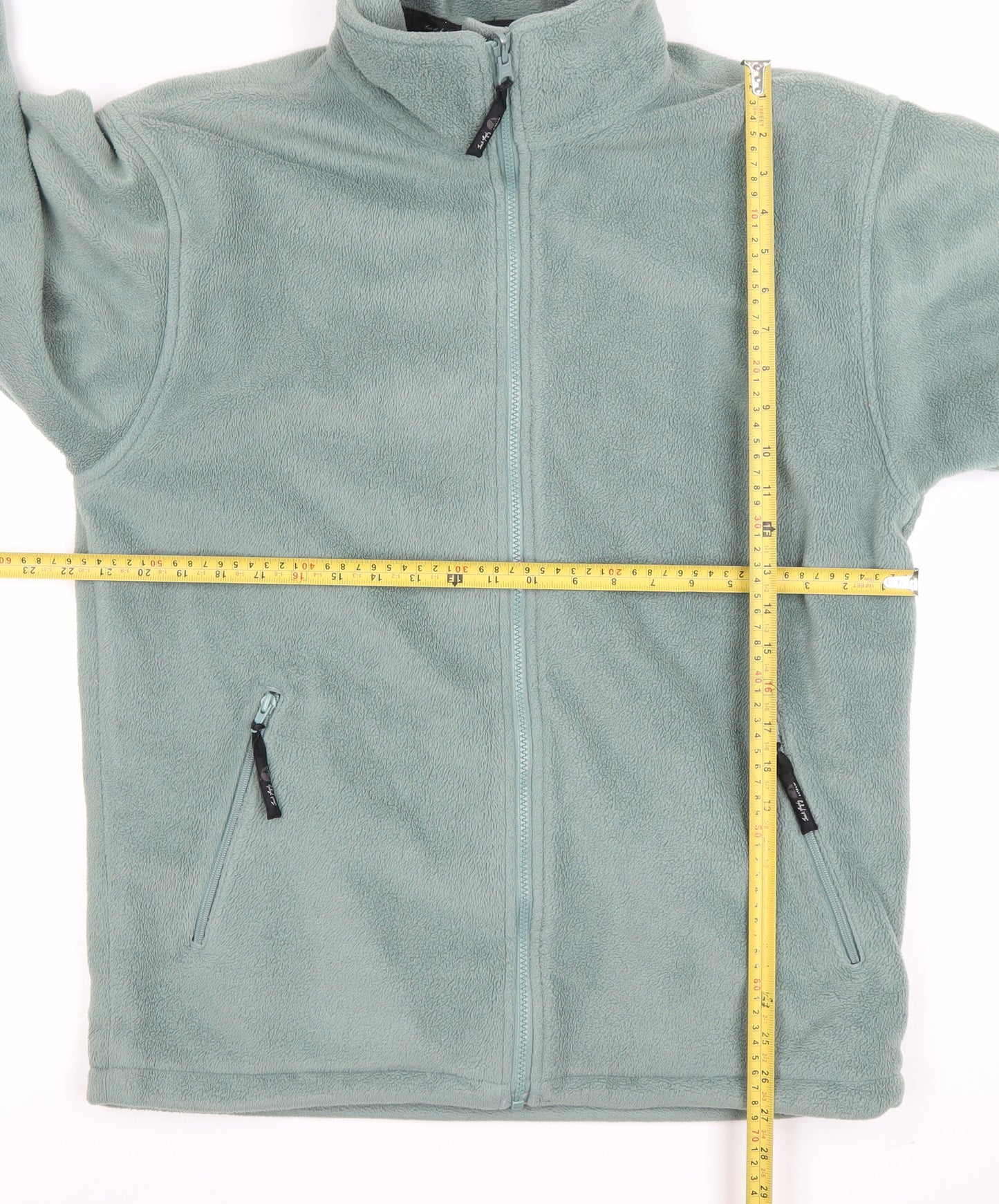Jack Murphy Men’s Green Fleece Full Zip Outdoor Jacket Size S